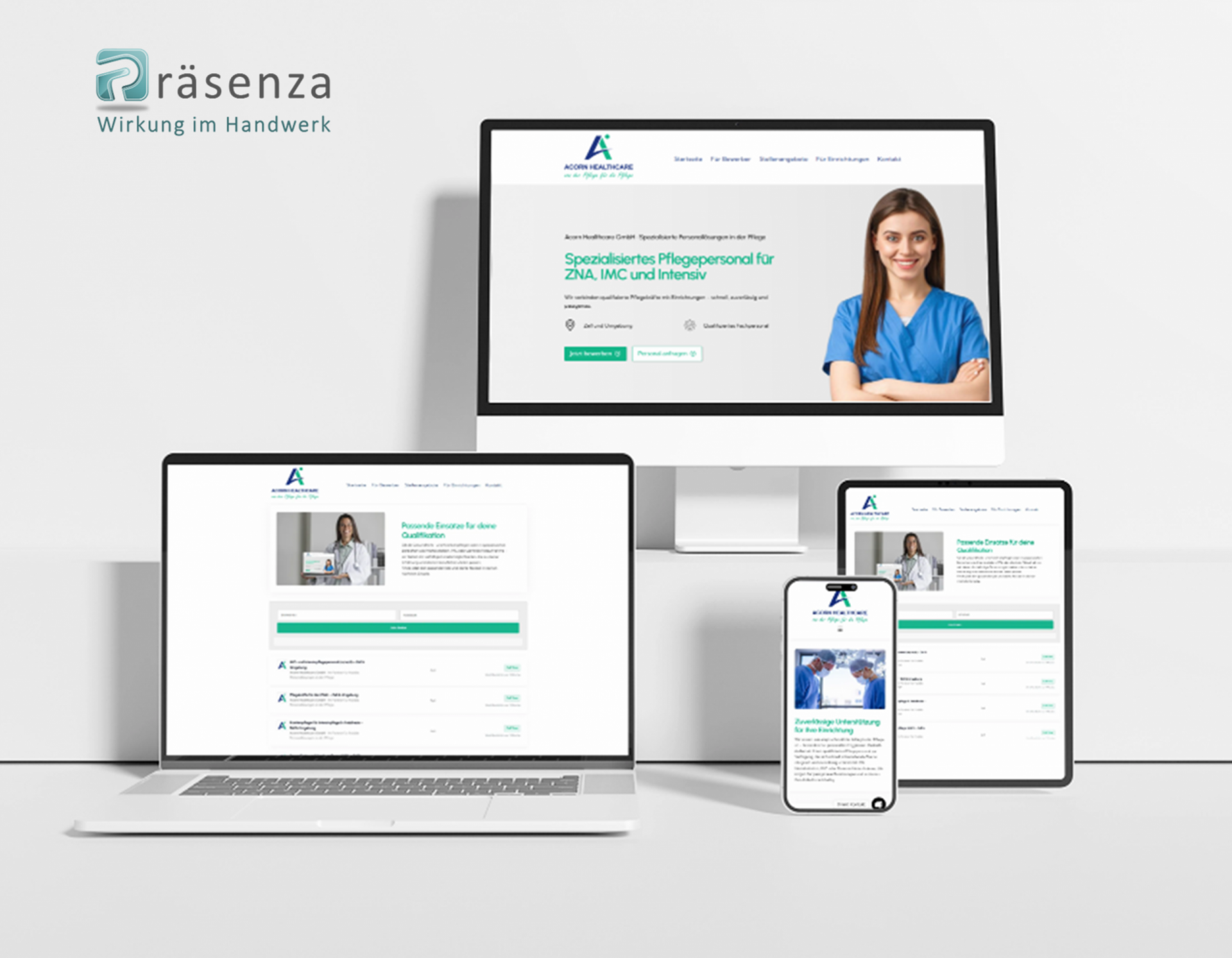 Bewerber-Funnel und Karriereseite mit Bewerbungsfunktion