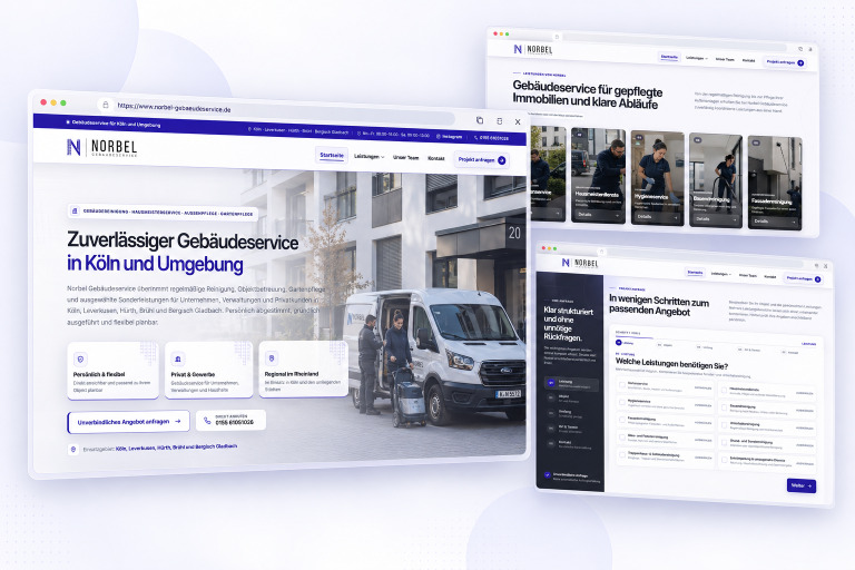 Gebäudeservice – Website